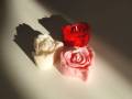 3 PCS Rose Heart Candle - Paraffin wax - Perfect Valentine's Day Gift - Scented ❤️ candles - Perfect Gift For Love. 