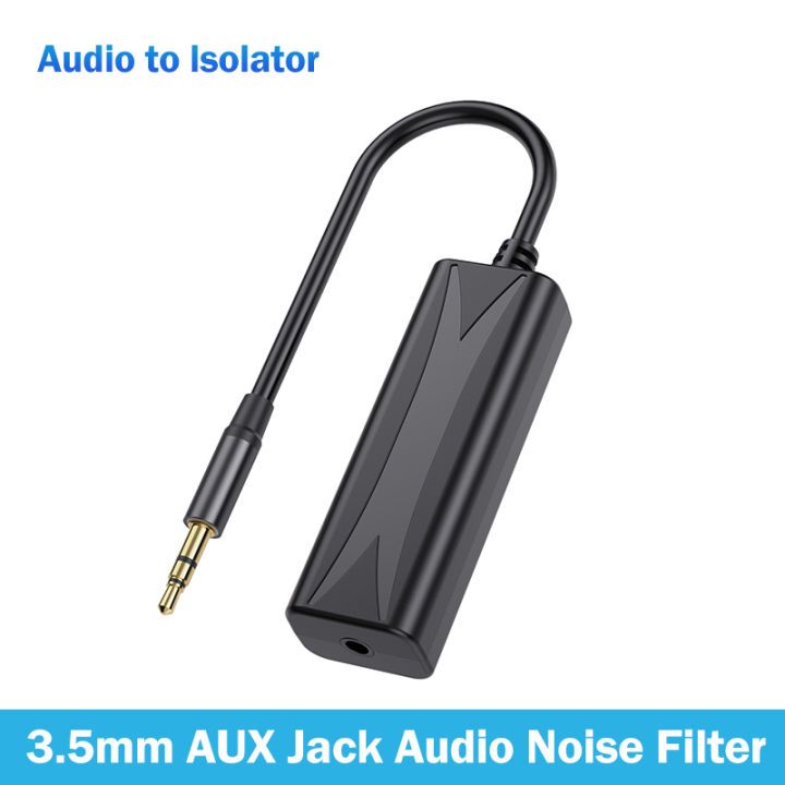 Anti-interference 3.5mm AUX Audio Noise Filter Ground Loop Noise ...