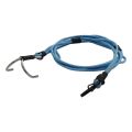 1/10 RC Kinetic Winch Rope with Strap Hook for Rigs Rock LCG Crawler Gspeed SCX10 TRX4 CFX TF2 Power Wagon Cliffhanger Body.