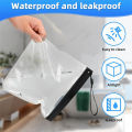 1/2/4pcs Luggage Transparent Travel Use Leakproof Flight Make Up Waterproof For Women Reusable Airport Security Storage bag.