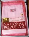 NATIONAL POPULAR VESTS OF PREMIUM QUALITY SLEEVESLESS / PURE COTTON WITH LASTING DURABILITY / SAME PRODUCT AS SHOWN. 