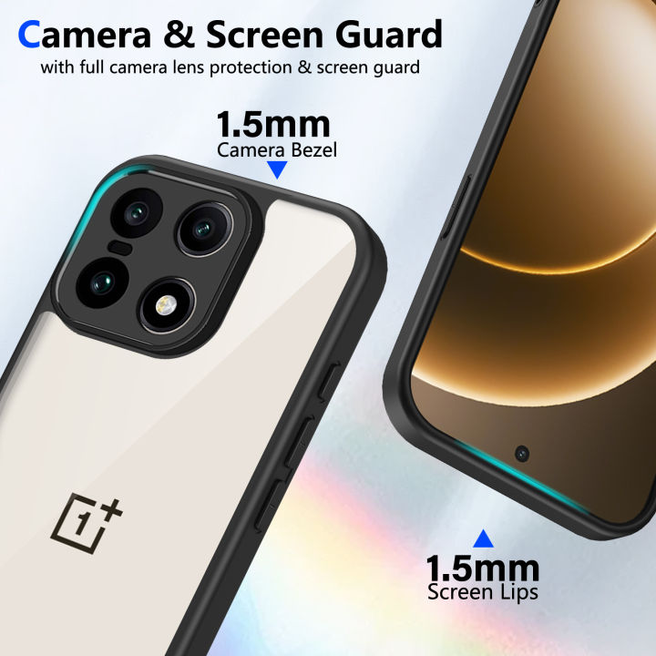Oneplus%2015%20CPH2745%20CPH2747%20Case%20Air%20Cushion%20Shockproof%20Silicone%20Bumper%20Clear%20Matte%20Back%20Cover%20Hard%20Phone%20Case%20for%20Oneplus15%205G%20-%20Image%204