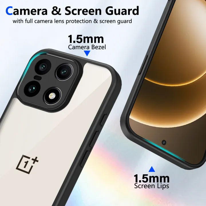 Oneplus%2015%20CPH2745%20CPH2747%20Case%20Air%20Cushion%20Shockproof%20Silicone%20Bumper%20Clear%20Matte%20Back%20Cover%20Hard%20Phone%20Case%20for%20Oneplus15%205G%20-%20Image%204