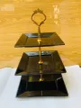 Three tier Serving Platter in Melamine | 3-Tier Melamine Cupcake Stand. 