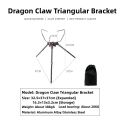 MOUNTAINHIKER Tripod Bracket Outdoor Camping Multifunctional Stove Extension Bracket, Multifunctional Portable Stove Head. 