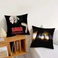 Hot Singer Lady Gaga Disease Pillow Case Square Pillow Bedroom Sofa LeisureComfort Cushion Car Living Room Home Decoration 40X40. 