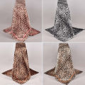 90*90cm Hair Scarf Women Fashion Designer Beautiful Flowers Foulard Soft Satin Shawl Kerchief Square Silk Scarfs Neck Headscarf.