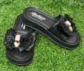 New Butterfly Net Designed Thick Sole Slippers Sandals for Girls Ladies & Womens.