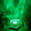 Rechargeable Night Light, Sea Light, Aurora Lamp, Remote Control, 16 Color Conversion, Brightness Adjustment, Dynamic Rotating Water Ripple, Aurora Lamp, Popular, Projector Light, Water Surface, Party.