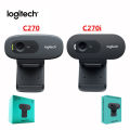 Logitech C270/C270i HD Video 720P Web Built-in Micphone USB2.0 Computer Camera USB 2.0 logitech Webcam 100% Original New. 