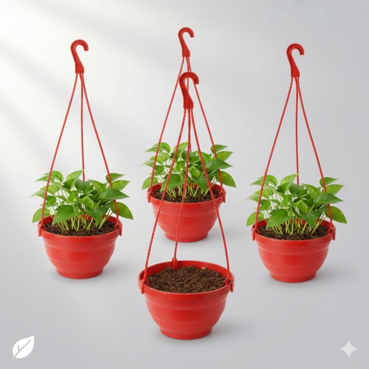 7 inch Hanging Pots(6pis) Set