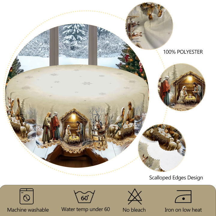 1Pc%20Christmas%20Tablecloth%20with%20Nativity%20Scene,%20Yule%20Home%20Party%20Decor%20for%20Indoor%20Outdoor,%20Xmas%20Round%20Rectangular%20Table%20Cloth%20-%20Image%206