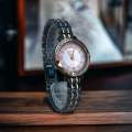 New Fashionable stainless two tone analogue Hand watches for women's.