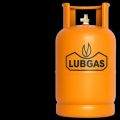 EMPTY LPG CYLINDER LUBGAS 12KG. 