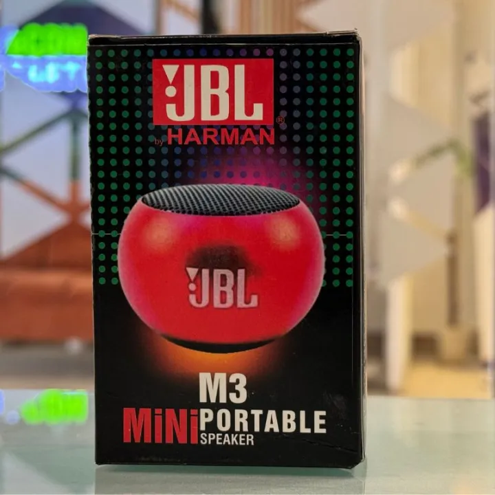 JBL M3 Mini Portable Bluetooth Speaker | Compact Wireless Speaker ...