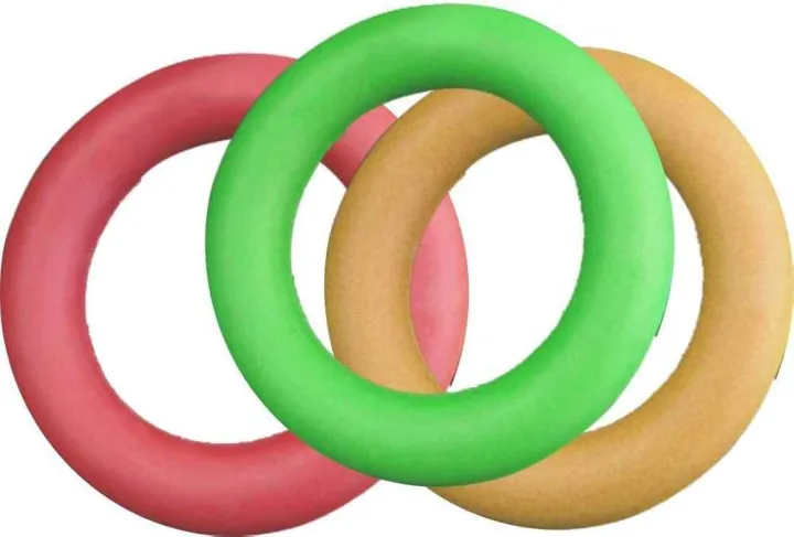 Flying Rings Game Outdoor Play Game Tennikoit Ring Rubber Flying Ring || Plastic Play Fly ...