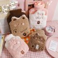 Cute Large Warmer Hot Water Bag for Period Pain Stuffed Menstrual Colic Heater Plush Hand Warmer Seed Guatero Bottle. 