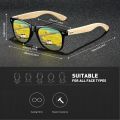 2PCS Fashion Classic Bamboo Wood Sunglasses Men Women Driving Fishing Colorful Trendy Lightweight Outdoor Goggles. 
