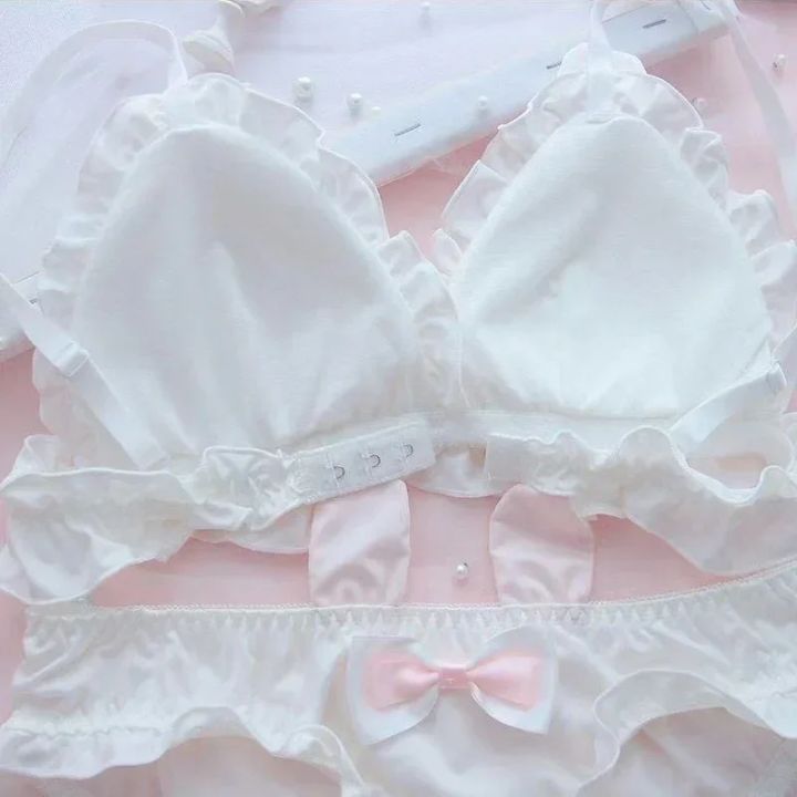Little%20White%20rabbit%20ears%20girls%20underwear%20%20Japanese%20girls%20pure%20desire%20small%20chest%20thin%20bra%20without%20underwire%20-%20Image%202