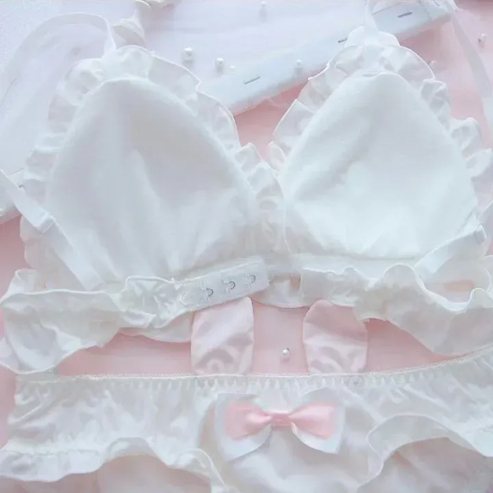 Little%20White%20rabbit%20ears%20girls%20underwear%20%20Japanese%20girls%20pure%20desire%20small%20chest%20thin%20bra%20without%20underwire%20-%20Image%202