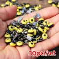 30pcs/set Fishing Float Bobber Stops Space Beans Connectors Sea Saltwater Fishing Tools Equipment Plastic Metal NEW SET. 