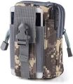 Tactical Molle Pouch, Universal EDC Waist Bag Pouches, Outdoor Belt Bags Gear Tool Gadget Pocket with Cell Phone Holster. 