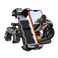 Motorcycle, Mountain Bike, Road Bike, Stable and Adjustable 360° Rotatable Universal Mobile Phone Stand Soporte Para Celular.