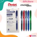 Pentel energel X gel pen bln105 head size 0.4 0.5 and 0.7mm. 