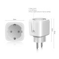 Tuya Smart Life WIFI LED Light Switch Voice Control APP Socket 15A EU Power Plug Wireless Wall Outlet For Alexa Echo  Home lightify. 