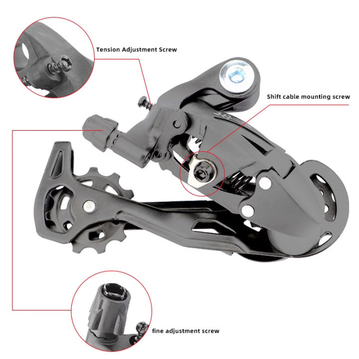 microNEW%20Mountain%20Bike%20Rear%20Derailleur%207%208%209%2010%2011%20Speed%20Road%20Bike%20RD%20Shifter%20Groupset%20Bicycle%20Accessories%20-%20Image%206