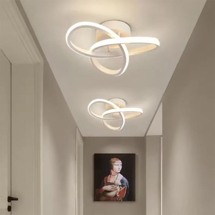 Modern LED Ceiling Light Corridor Lighting Fixture Minimalist Line ...