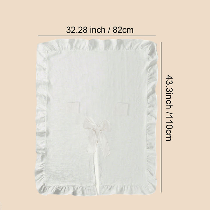 Baby%20Stroller%20Cover%20White%20Lace%20Bowknot%20Sunproof%20Dustproof%20Windproof%20Outdoor%20Protective%20Cover%20for%20Infants%20-%20Image%205