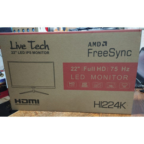 Live Tech HI224K 22" LED IPS Monitor Price in Bangladesh