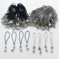 20/50Pcs Lobster Clasp Lanyard Strap Cord Mobile Straps Charm Nylon Key Ring Chain For DIY Jewelry Making Accessories. 