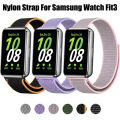 Nylon Loop Strap for Samsung Galaxy Fit 3 Adjustable Elastic Bracelet Watchband for IWatch Samsung Galaxy Fit3 Band Accessories. 