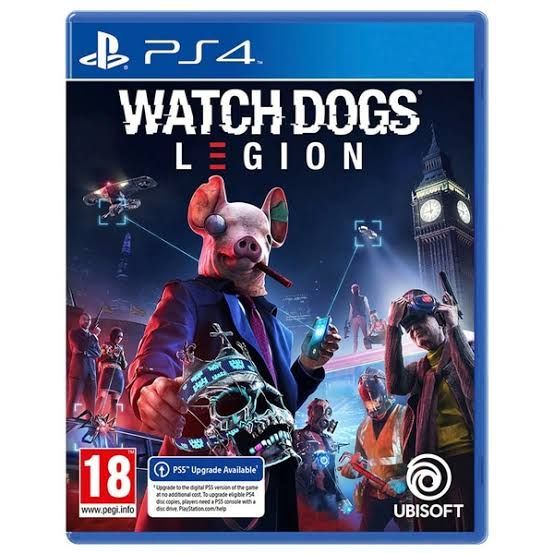 watch dogs Legion ps4 dvd used diec game for PlayStation 4 game disc compatible for ps4 DVD game