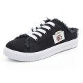 2024 Spring Summer Women Canvas Sneaker Low Top Denim Sneakers Ladies Lace-Up Flat Canvas Board Shoes Female Sapatos Femininos. 