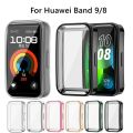 Screen Protector Case for Huawei Band 9 8 Full Coverage Bumper Soft TPU Protectiv Cover on Band8 Accessories. 