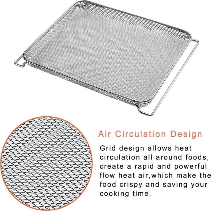 304%20Stainless%20Steel%20Air%20Fryer%20Replacement%20Roasting%20Basket%20Baking%20Net%20for%20Ninja%20Foodi%20SP100/SP101B1/SP300/DT200%20Oven%20Accessories%20-%20Image%204