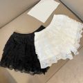 Lace Safety Pants Women Elastic Waist Home Sleep Shorts Floral Loose Bottom Summer Anti-glare Shorts Underwear Accessories. 