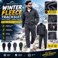 Men's Winter Fleece Tracksuit 2 Piece | Full Zip Jacket & Jogger Trouser | Warm Sports Suit for Gym, Jogging & Casual Wear. 