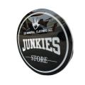 2D Business logo sign board acrylic plastic golden logo signage. 