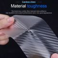 12 x 16 inches TRANSPARENT sticker 3d Carbon Fiber sticker paper 3D Vinyl for laptops Mobile Cars and bikes. 
