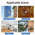 BRDRC Propeller Guard for DJI Mini 4 Pro Props Protector Wing Fan Bumper Cage Cover for Mini 4 Pro Drone Accessories. 