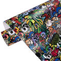 Premium Waterproof Sticker Cartoon Graffiti Vinyl Wrap Film Self Adhesive Decal Sticker Car Motorbike Bicycle Wrapping Foil. 