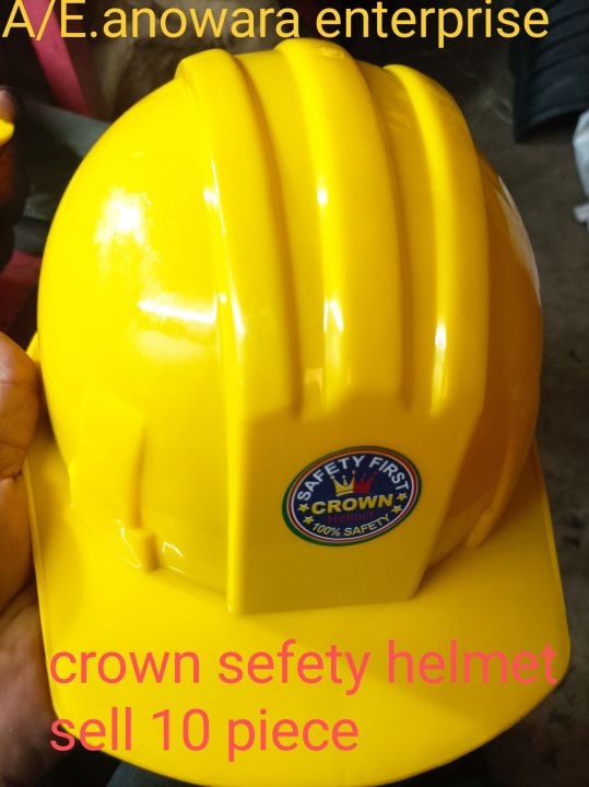 10 pices crown sefety helmet professional high quality