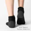 6 Cotton Man and Women Socks Sports Solid Color Male's Short Sock Cycling Breathable Mesh Ankle Summer Running Socks. 
