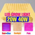 LED Grow Light Full Spectrum Quantum Board Indoor Planting Hydroponic Greenhouse Flower Seeds Vegetables Cultivation Growth Lamp. 