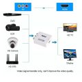 AV to HDMI converter HDMI video adapter monitoring set top box to tv high definition adapter. 