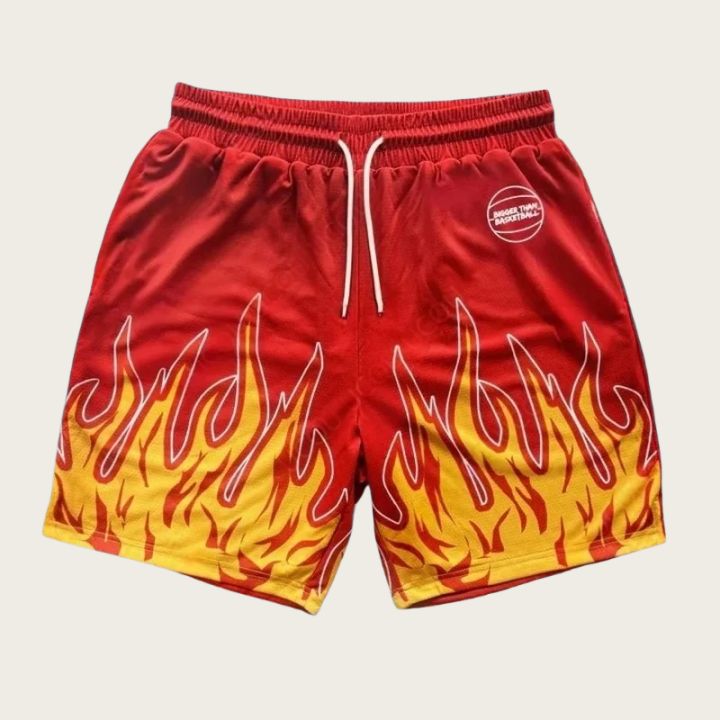Men's%20Summer%20Shorts%20Loose%20Comfortable%20Flame%20Letter%20Print%20Harajuku%20Shorts%20Outdoor%20Sports%20Beach%20Vacation%20Quick%20Drying%20Shorts%20Moto%20-%20Image%206